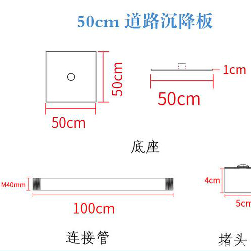 潍坊沉降板规格型号如何选择?